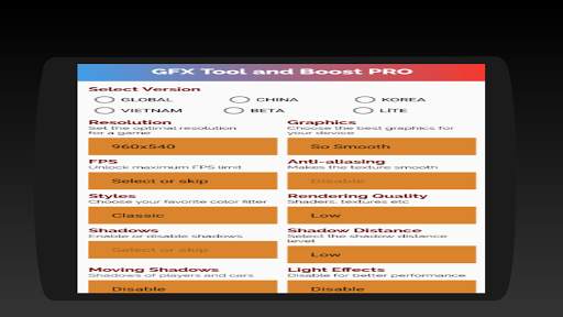 Gfx Tool Pro  For PUB Battlegrounds  - FPS Meter screenshot 2