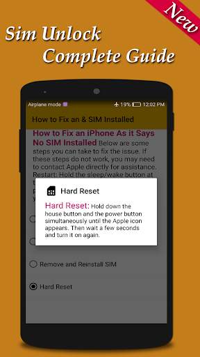 Sim Unlock Complete Guide screenshot 4