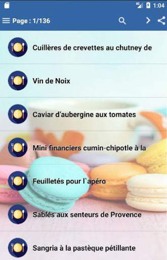 Recettes Française (Offline) screenshot 2