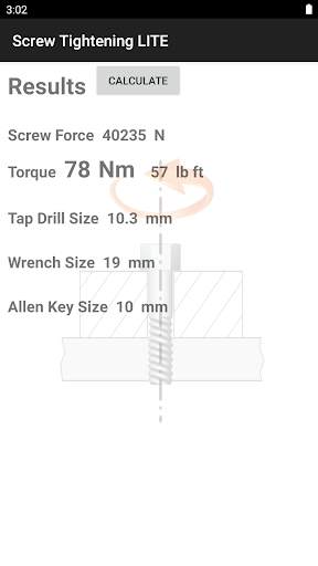 Screw Tightening LITE screenshot 4