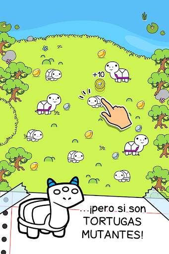 Turtle Evolution: Juego Fusión screenshot 2