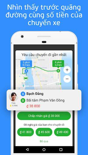 inDriver: Đề xuất giá của bạn screenshot 6