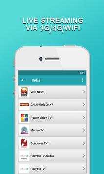 Mobile TV:Live TV,Movies screenshot 1