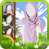 Hijab Selfie Photo Frames icon