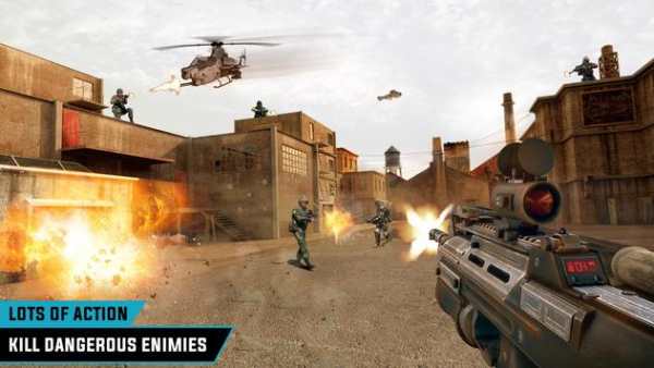 Modern Action Commando Fps : Mountain Sniper Shoot screenshot 7