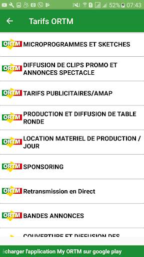 ORTM Officiel screenshot 5
