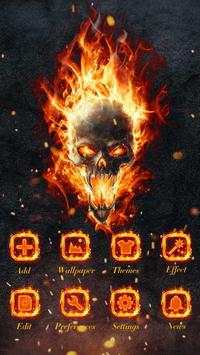 Skulls Go Launcher Theme screenshot 5