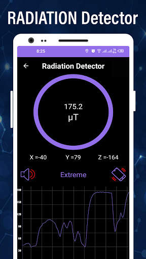 Radiation Detector- EMF Meter screenshot 3