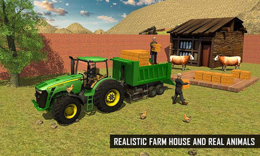 Real Offroad Farm Tractor Driving : Driving Game screenshot 5