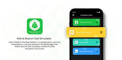Friend search tool Simulator screenshot 1