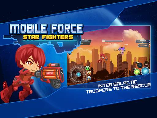 Mobile Force: Star Fighters of Galaxy War Academia screenshot 4