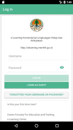 e-Learning Badan P2SDM KLHK screenshot 2
