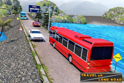 Offroad Bus Game скриншот 1