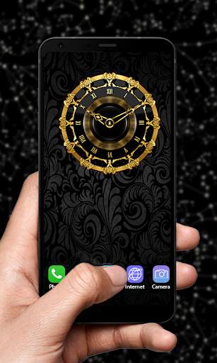 Analog & Digital Clock Wallpaper screenshot 4