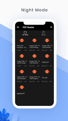 PDF Reader, Document Viewer -PDF Master Tool(Dark) screenshot 5