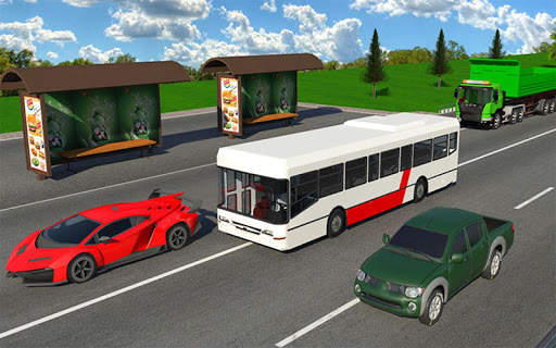 Racing In Bus 3D screenshot 18