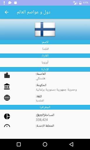 دول و عواصم العالم 2 تصوير الشاشة