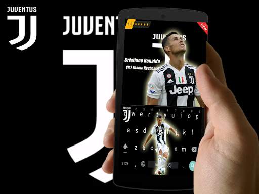 CR7 Ronaldo Keyboard Theme 2020 screenshot 1