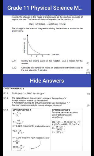 Grade 11 Physical Science Mobile Application screenshot 5