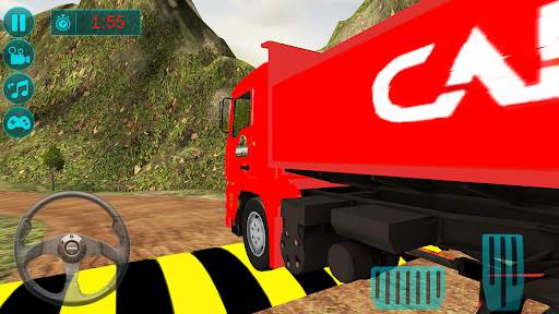 Cargo Truck Driving Offroad 3D screenshot 5
