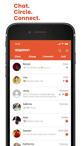 aapoon messenger screenshot 1