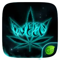 GO Keyboard Theme Weed