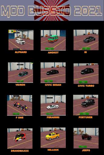 MOD BUSSID ( Mobil,Truk, Motor) screenshot 4