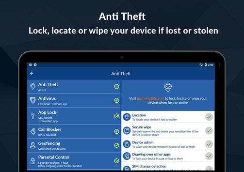 Bastiv Mobile Security screenshot 9