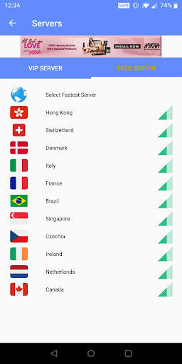 PRO VPN screenshot 4