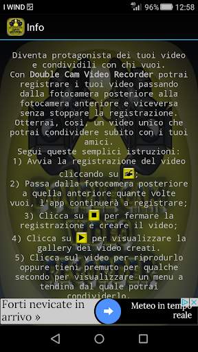 Double Cam Video Recorder screenshot 4
