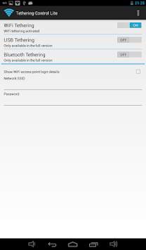 Tethering Control Lite screenshot 4