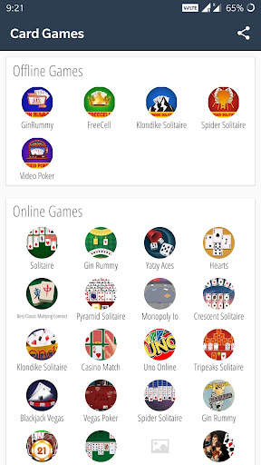 Card Games - All in one screenshot 1