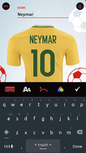 Make My Football Jersey screenshot 2