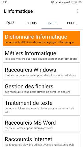 Apprendre: Informatique & Dev скриншот 4