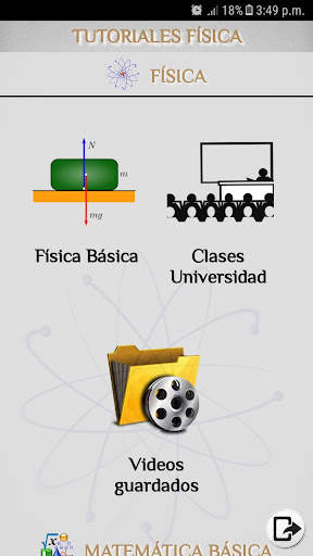 Física - Tutoriales - Clases screenshot 1