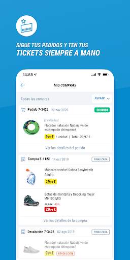 Decathlon App Tu tienda de deporte online screenshot 5
