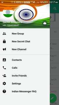 Indian Messenger screenshot 2