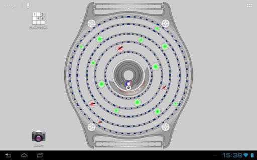 Planetary Clock Live-Wallpaper screenshot 9