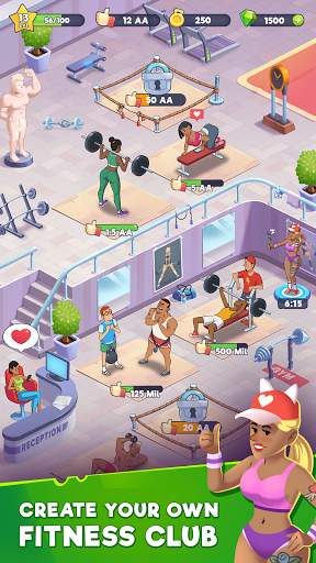 Gym Bunny - Idle clicker game screenshot 2