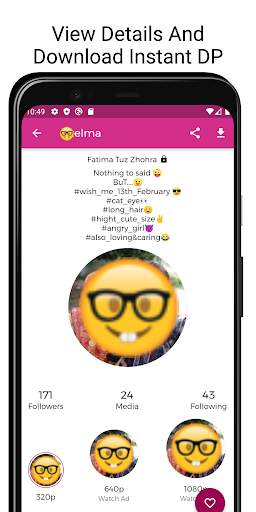 Insta Dp Downloader for Insta screenshot 3