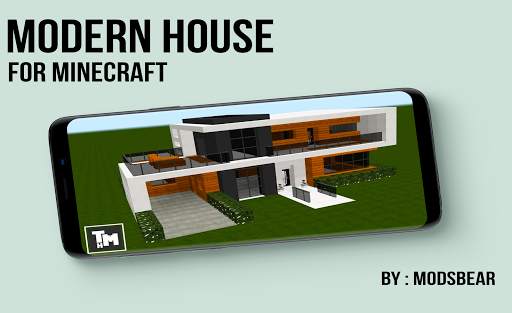 MCPE Mods - Modern House For Minecraft PE screenshot 4