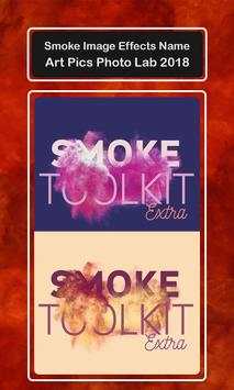 Smoke Image Effects Name Art screenshot 7
