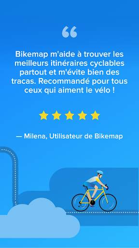 Bikemap - Votre carte de vélo et navigation GPS screenshot 7