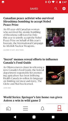The Globe and Mail screenshot 6