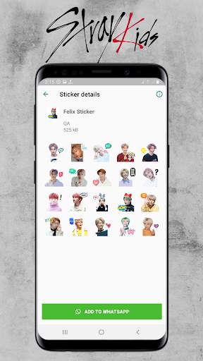 STRAY KIDS WAStickerApps KPOP Idol for Whatsapp screenshot 2