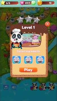 Match 3 Games - Panda Fruit Crush screenshot 3