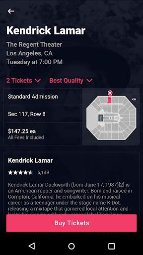 Shortlist – Tickets to Music,  screenshot 3