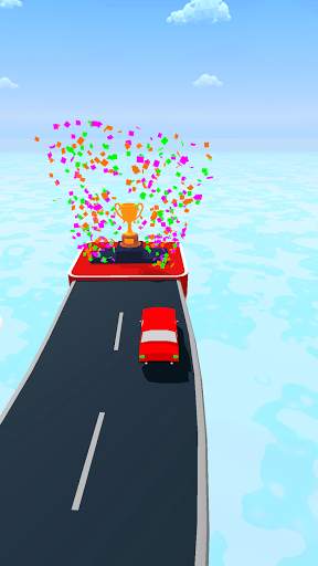 Blocky Car Rush 3D - Pixel Car Smash Race 4 تصوير الشاشة