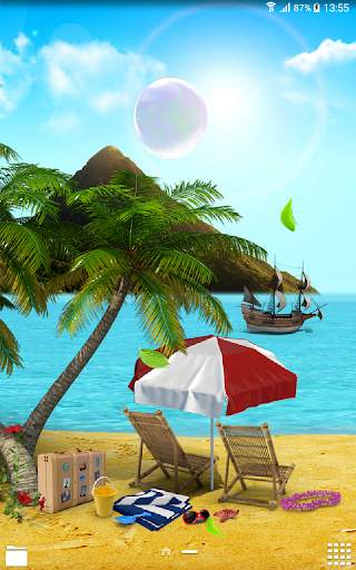 Paradise Live Wallpaper screenshot 4