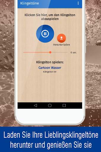 klingeltöne wasser kostenlos, wasser töne app screenshot 3